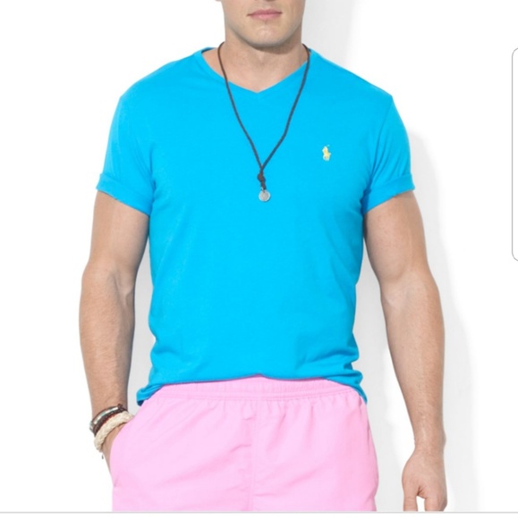 Ralph Lauren V-neck T-shirt Small